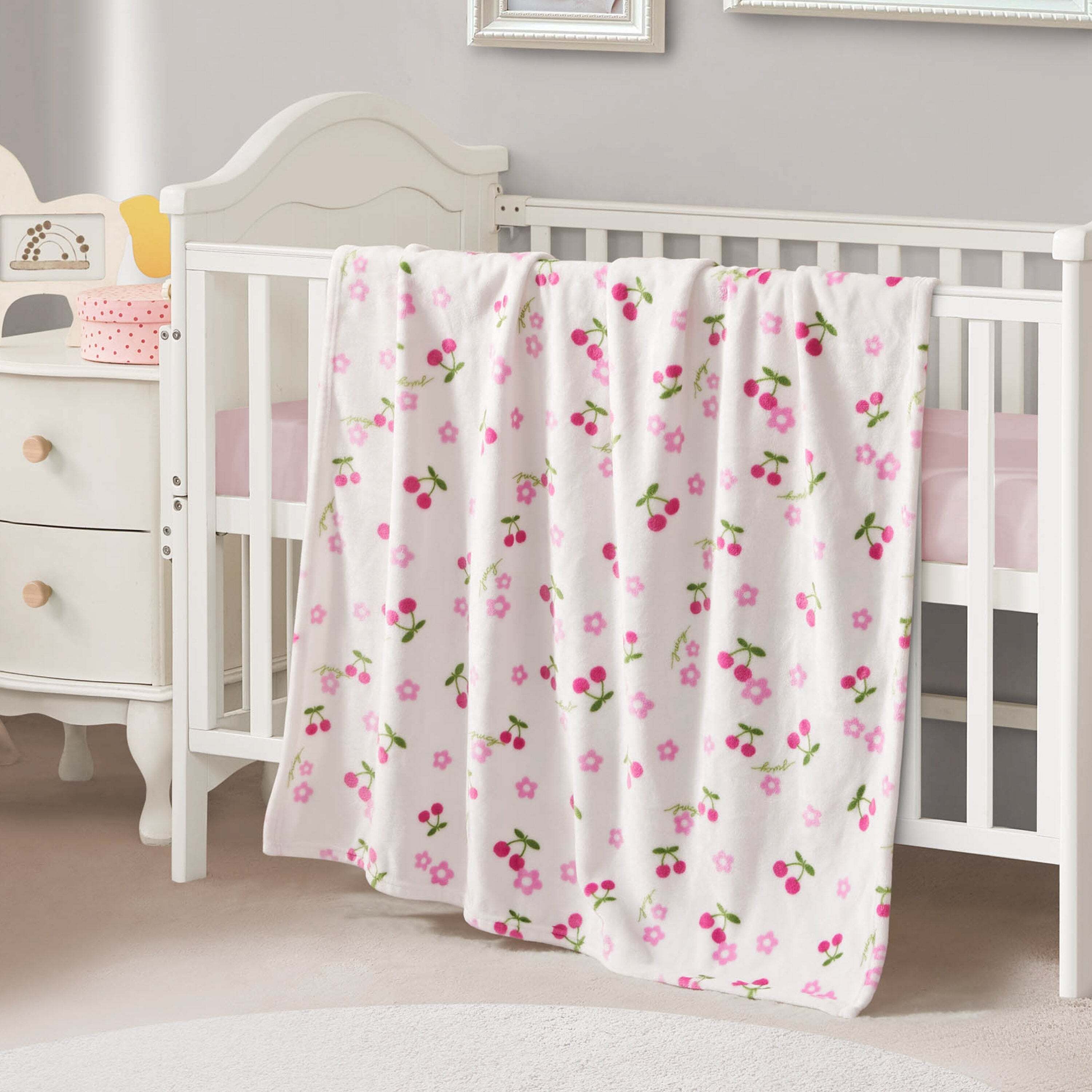 Plush Baby Throw Blanket