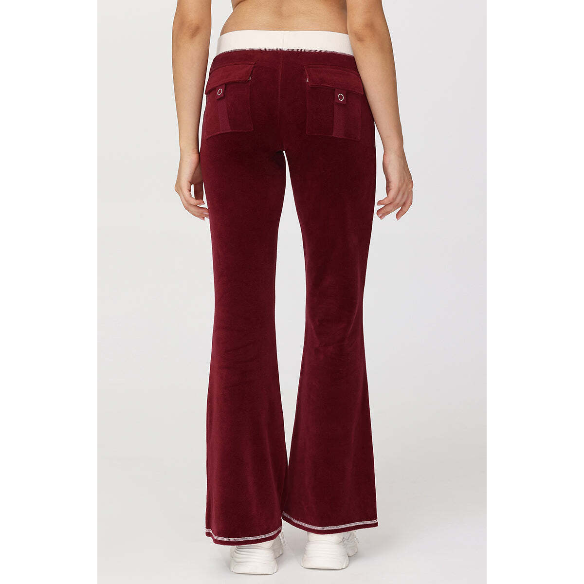 Sweetheart Cotton Velour Track Pants