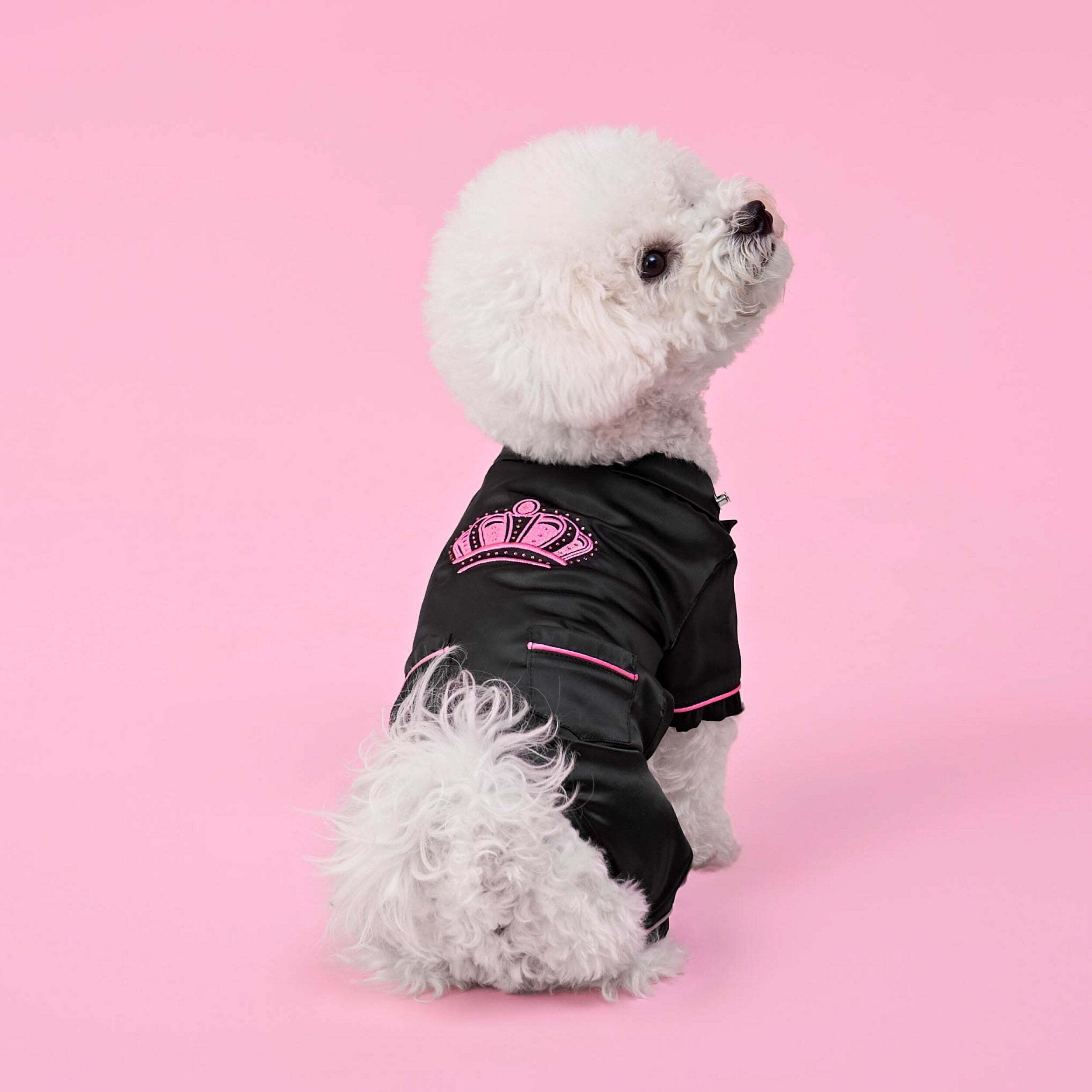 Juicy Couture Pet Silky Satin Pajamas